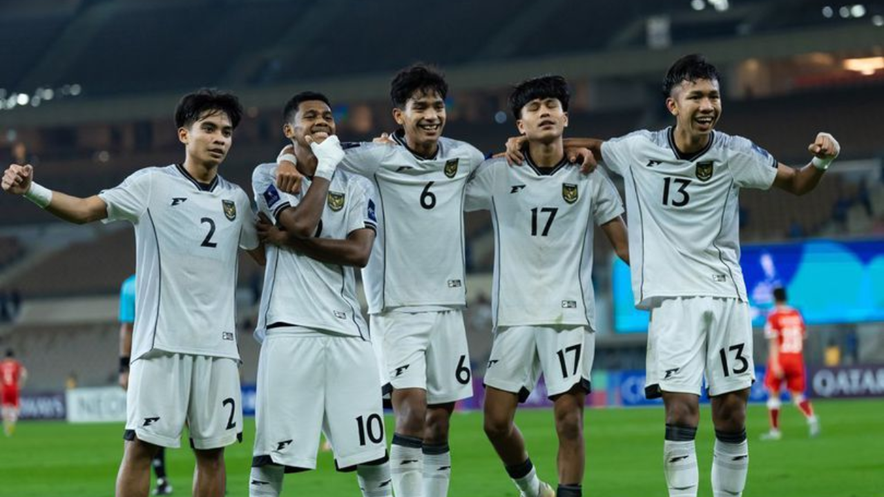 Susunan Pemain Timnas Indonesia U-17 vs Tajikistan